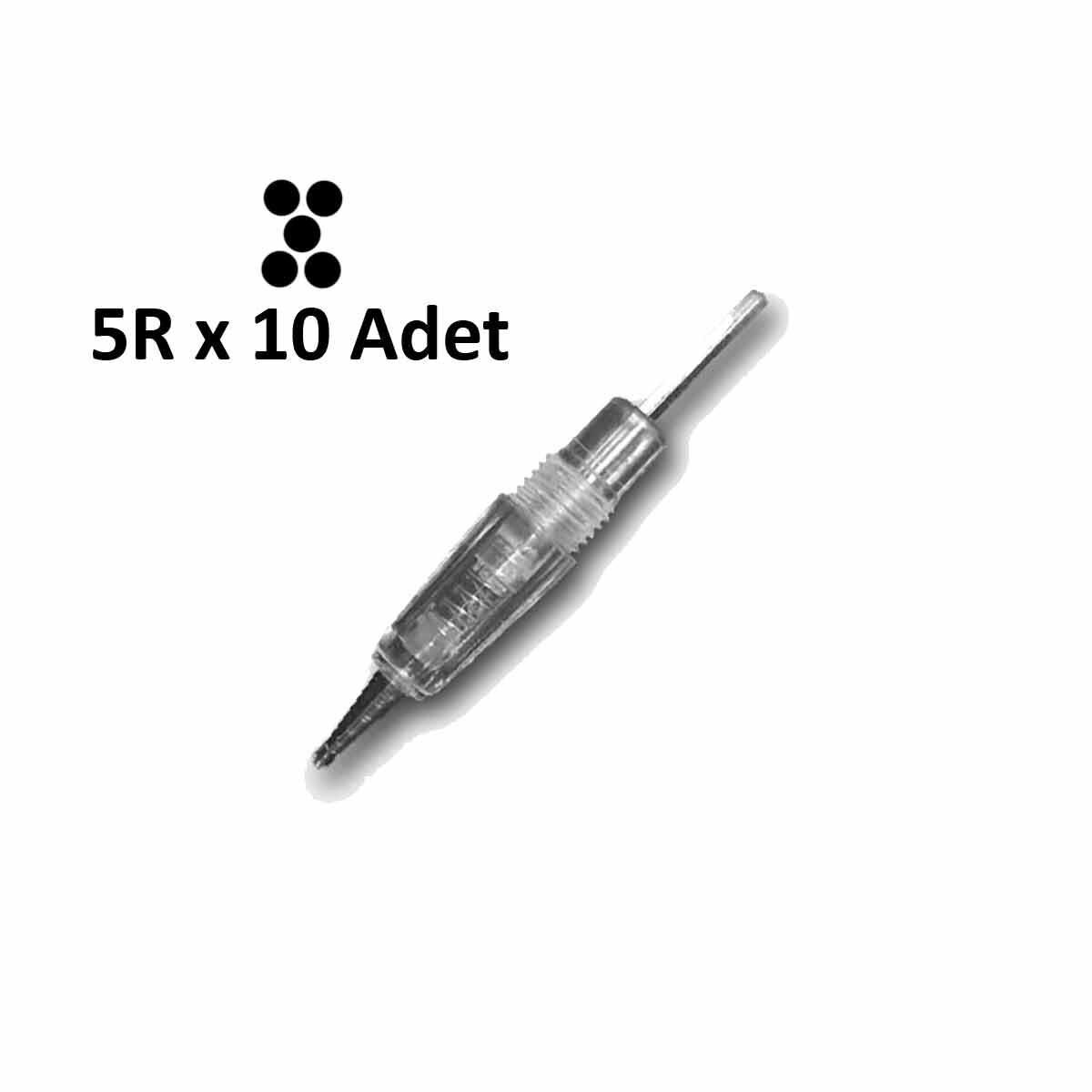 Adanil Charmant 5R Kalıcı Makyaj İğnesi 5 Pin 10 Adet