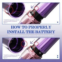 P60 Pembe Kalıcı Makyaj Cihazı Bataryalı Power Supply Kesintisiz İşlem