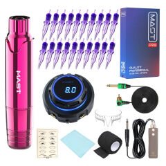 P10 Kalıcı Makyaj Seti Pembe Power Supply Cihaz Resimde Ki Orijinal Ürünler Gönderilir