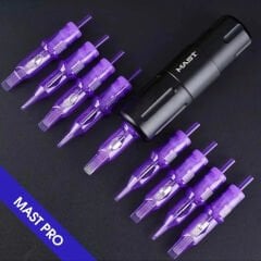 MAST PRO KALICI MAKYAJ VE DÖVME KARTUŞ İĞNE 1 ADET 1007RL 0.30 KALINLIK ROUND LINER