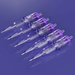 MAST PRO KALICI MAKYAJ VE DÖVME KARTUŞ İĞNE 5 ADET 1201RL 0.35 KALINLIK ROUND LINER