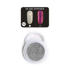 Tırnak Glitter İnci Tozu Manikür Tırnak Tozu No 3 Aplikatörlü