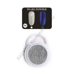 Tırnak Glitter İnci Tozu Manikür Tırnak Tozu No 5 Aplikatörlü