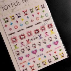 Adanil Yıldız Marka Pul Hello Kitty Sticker J0-2221