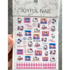 AVyu Uçak Marka Desen Hello Kitty Sticker J0-2222