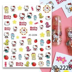 AVyu Kaniş Çiçek Yıldız Hello Kitty Sticker J0-2226