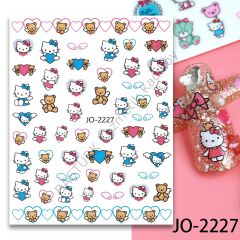 Adanil Melek Kanat Ayıcık Hello Kitty Sticker J0-2227