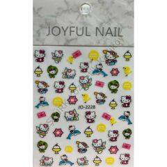 Adanil Yunus Kıyafet Dondurma Hello Kitty Sticker J0-2228