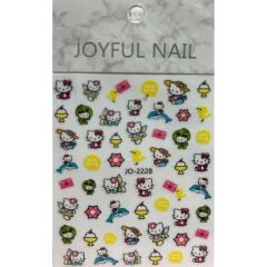 Adanil Yunus Kıyafet Dondurma Hello Kitty Sticker J0-2228