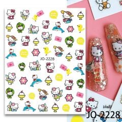 AVyu Yunus Kıyafet Dondurma Hello Kitty Sticker J0-2228