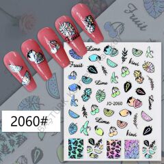 Adanil Hologramlı Limon Karpuz Çilek Sticker J0-2060