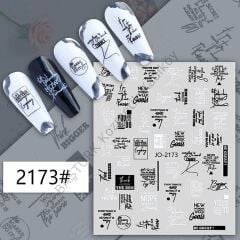 Adanil İngilizce İlham Tavsiye Yazılı Sticker J0-2173