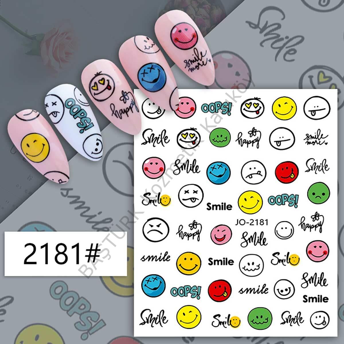 Adanil Gülen Yüz Sticker J0-2181
