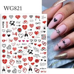 Adanil Kadeh Kalp Sonsuzluk Sticker WG821
