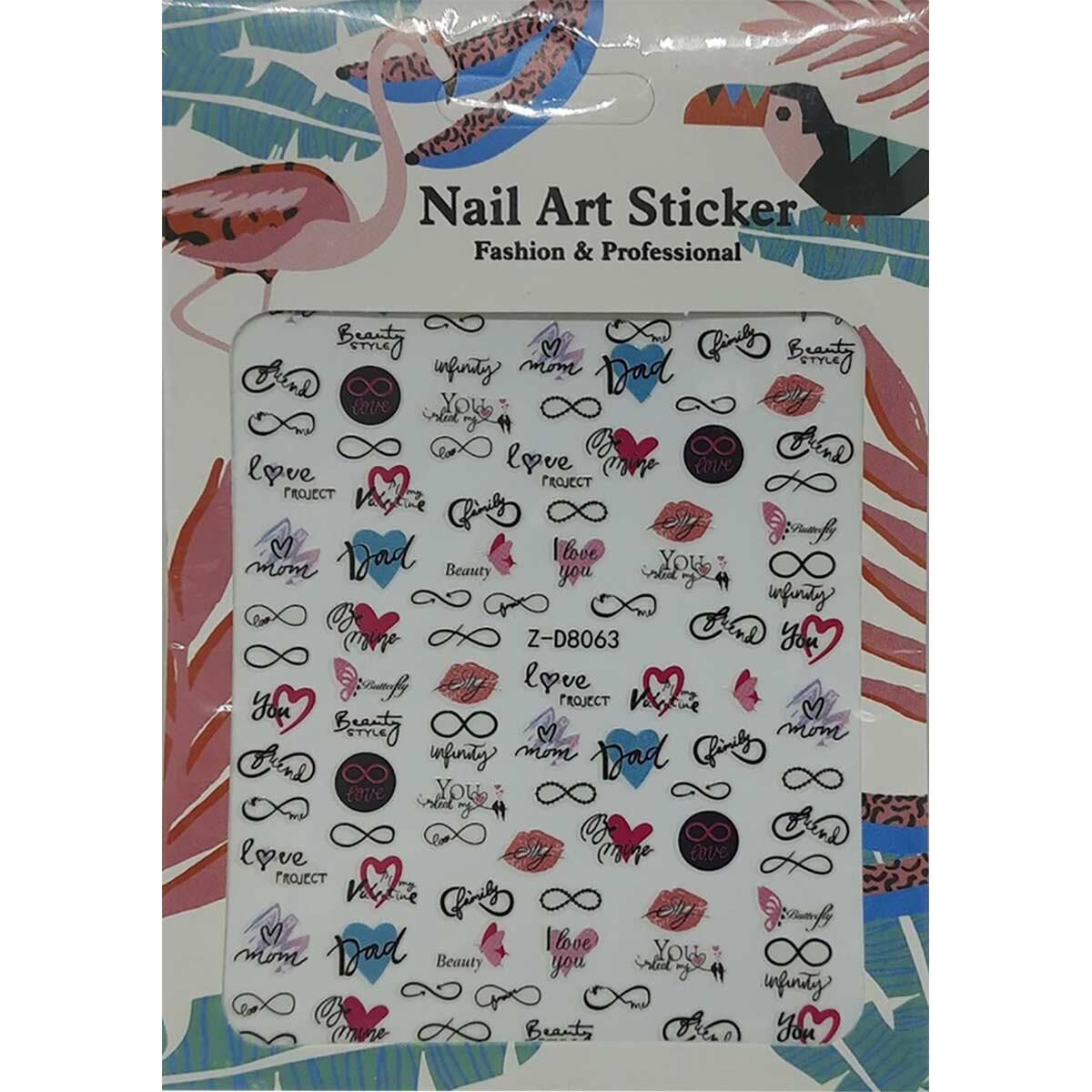 Adanil Sonsuzluk Sticker Z-D8063