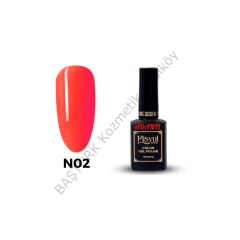 Adanil Misyul Neon Açık Kırmızı Kalıcı Oje N02