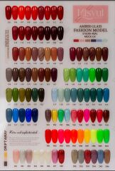 Adanil Misyul Vitröz Cam Saydam Kırmızı Kalıcı Oje V08