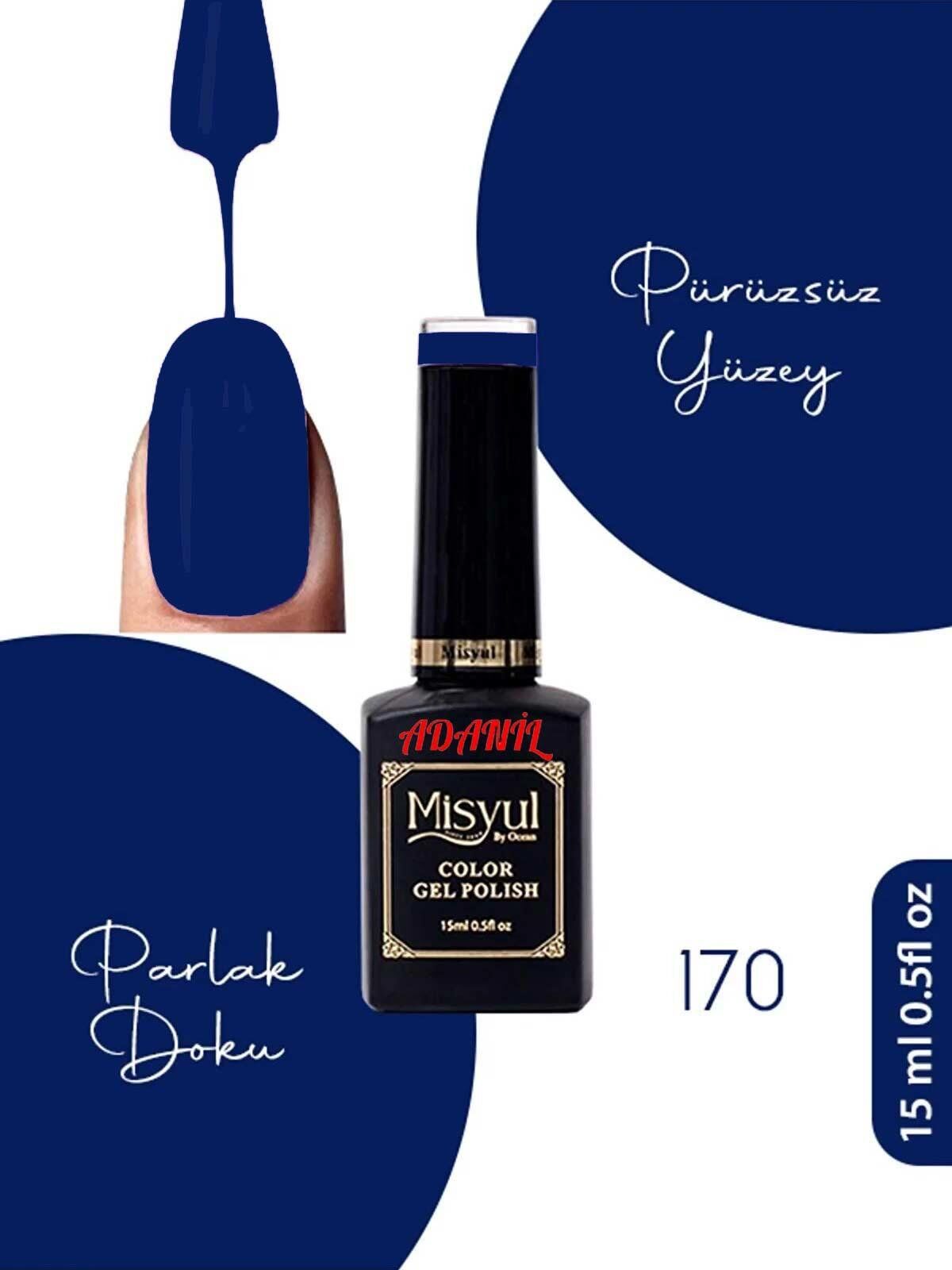 Adanil 15 ml Misyul Profesyonel Kalıcı Oje Mis-170