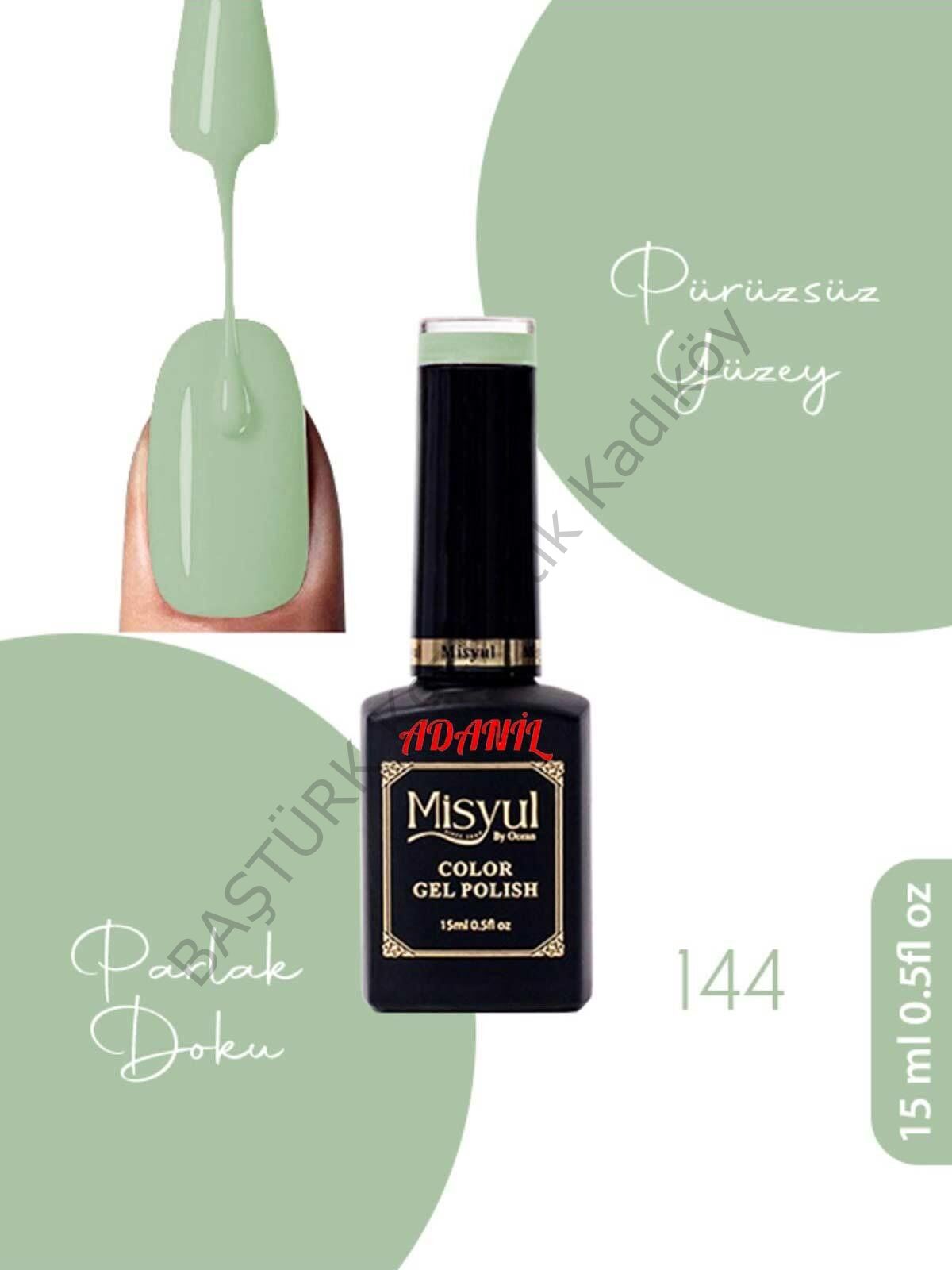 Adanil 15 ml Misyul Profesyonel Kalıcı Oje Mis-144