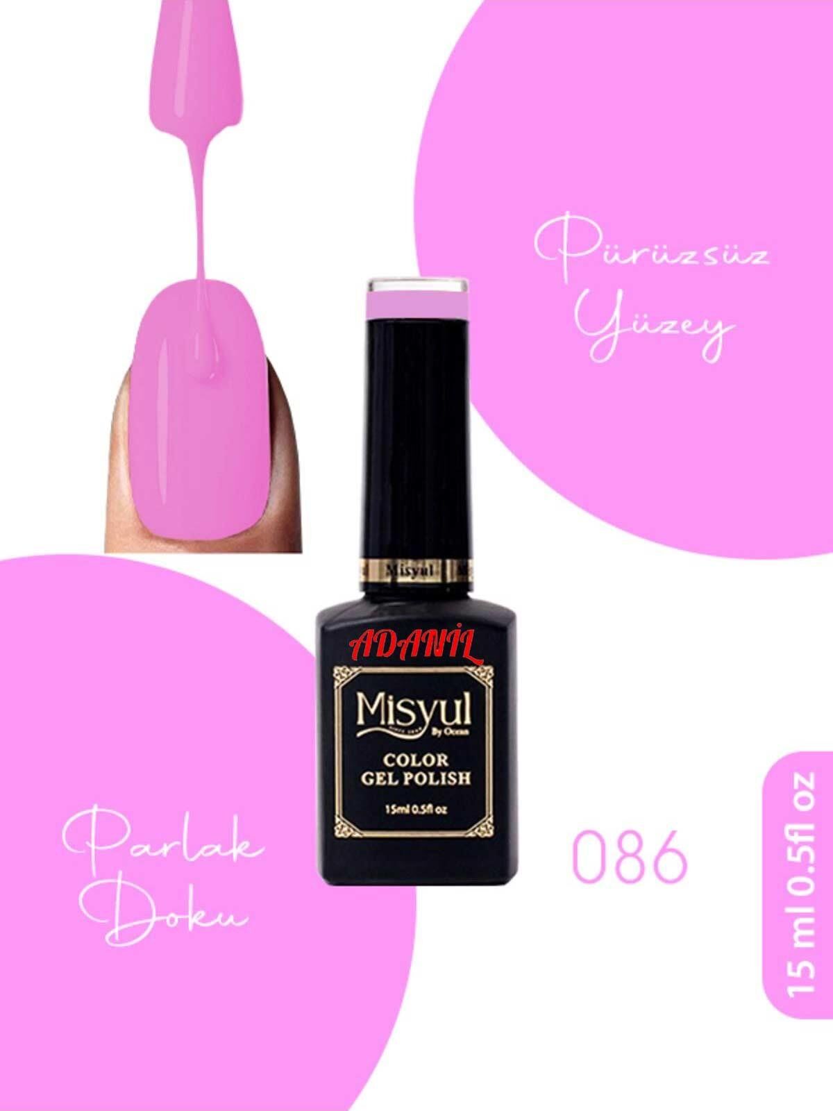 Adanil 15 ml Misyul Profesyonel Kalıcı Oje Mis-086