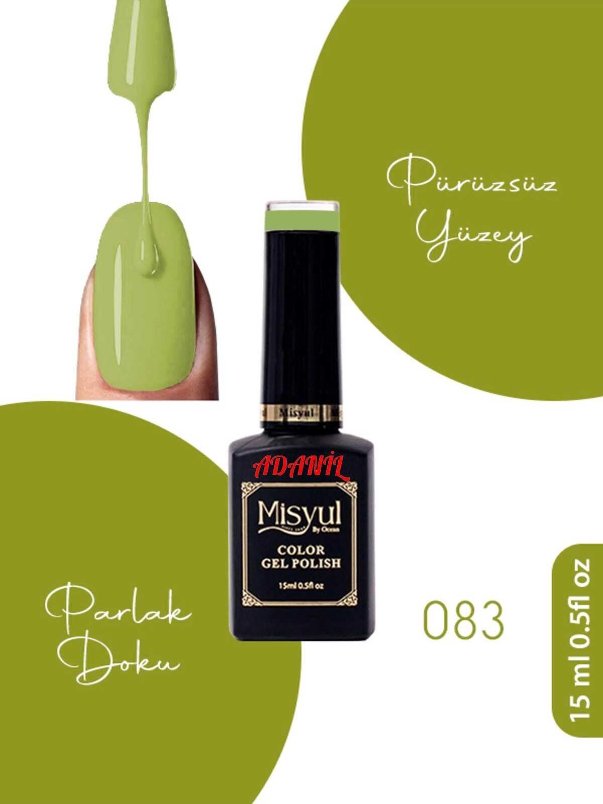 Adanil 15 ml Misyul Profesyonel Kalıcı Oje Mis-083