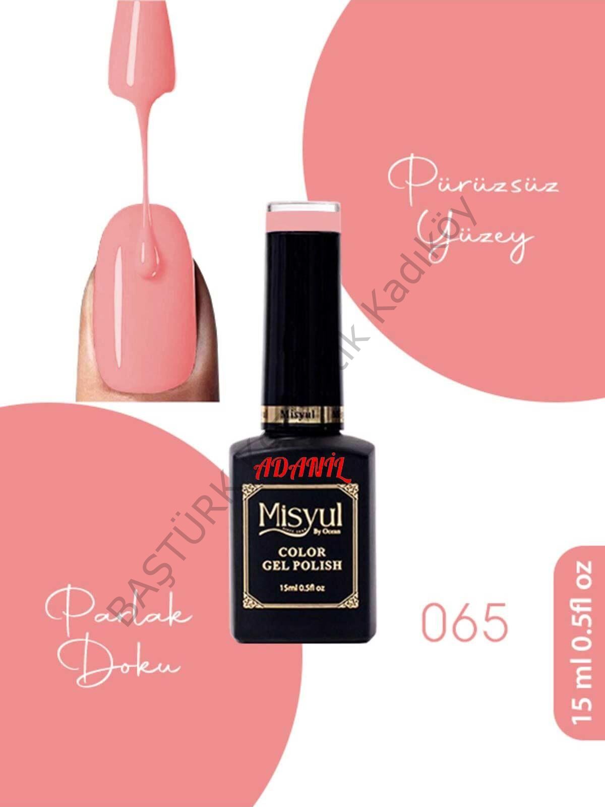 Adanil 15 ml Misyul Profesyonel Kalıcı Oje Mis-065