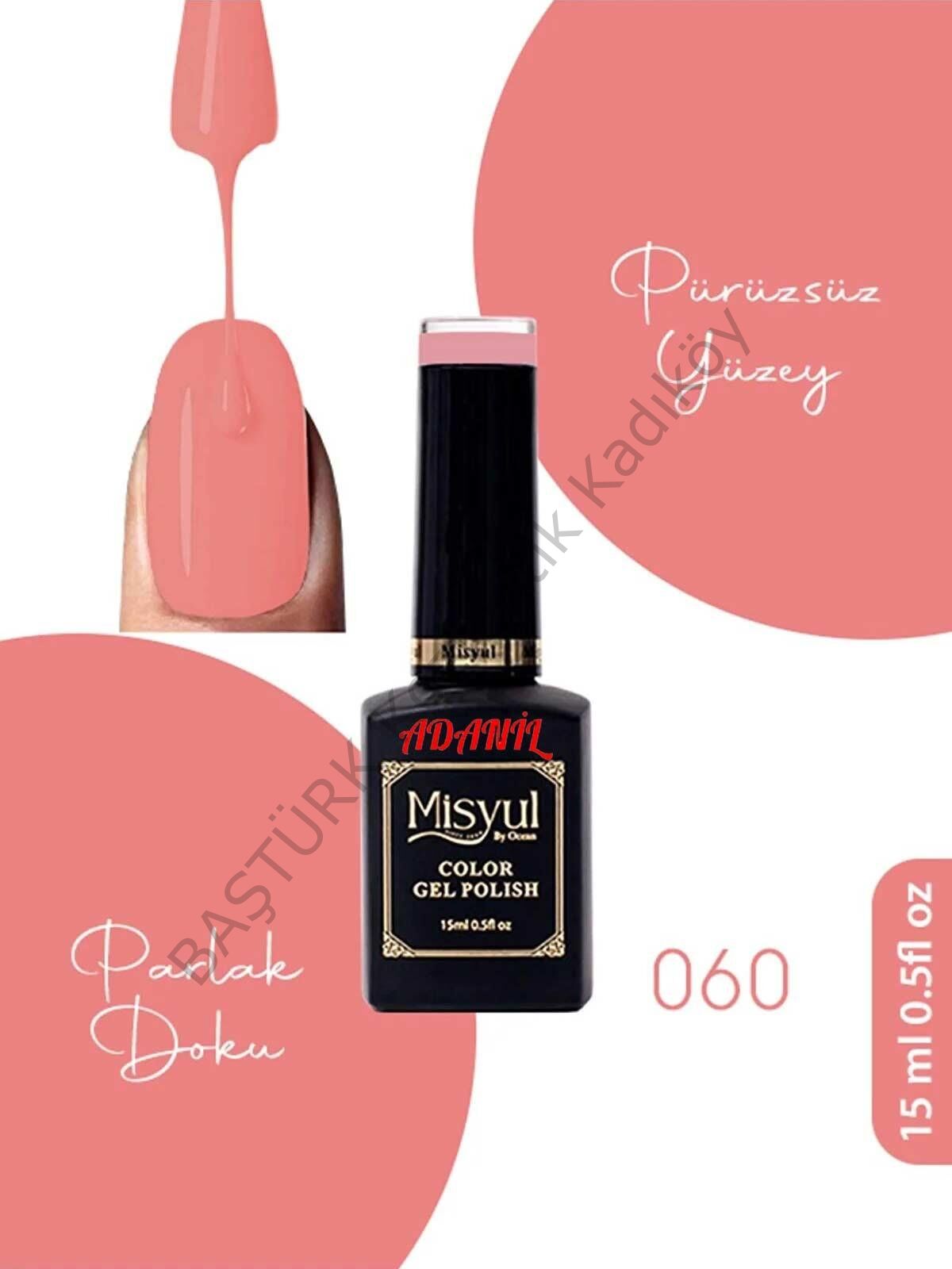 Adanil 15 ml Misyul Profesyonel Kalıcı Oje Mis-060