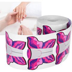 Kağıt Şablon Protez Tırnak Jel Uzatma - Kelebek Şablon French Yapım Aparatı 500'lü