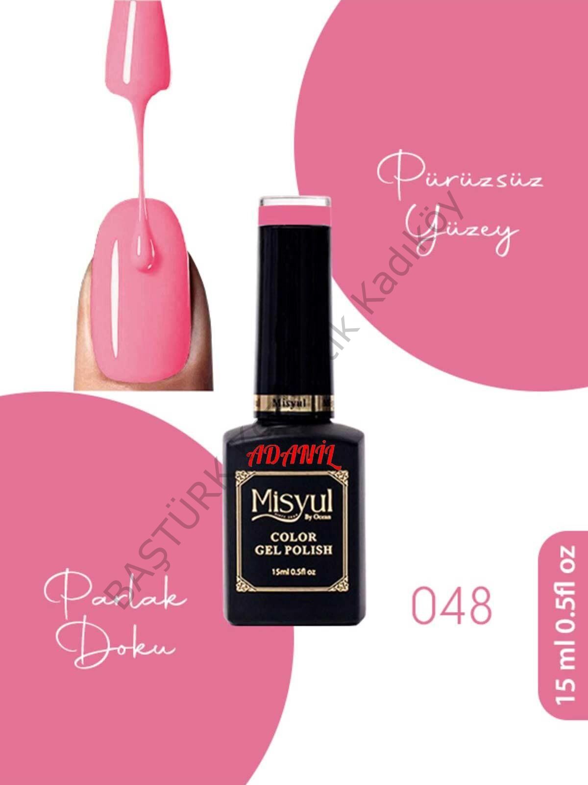 Adanil 15 ml Misyul Profesyonel Kalıcı Oje Mis-048