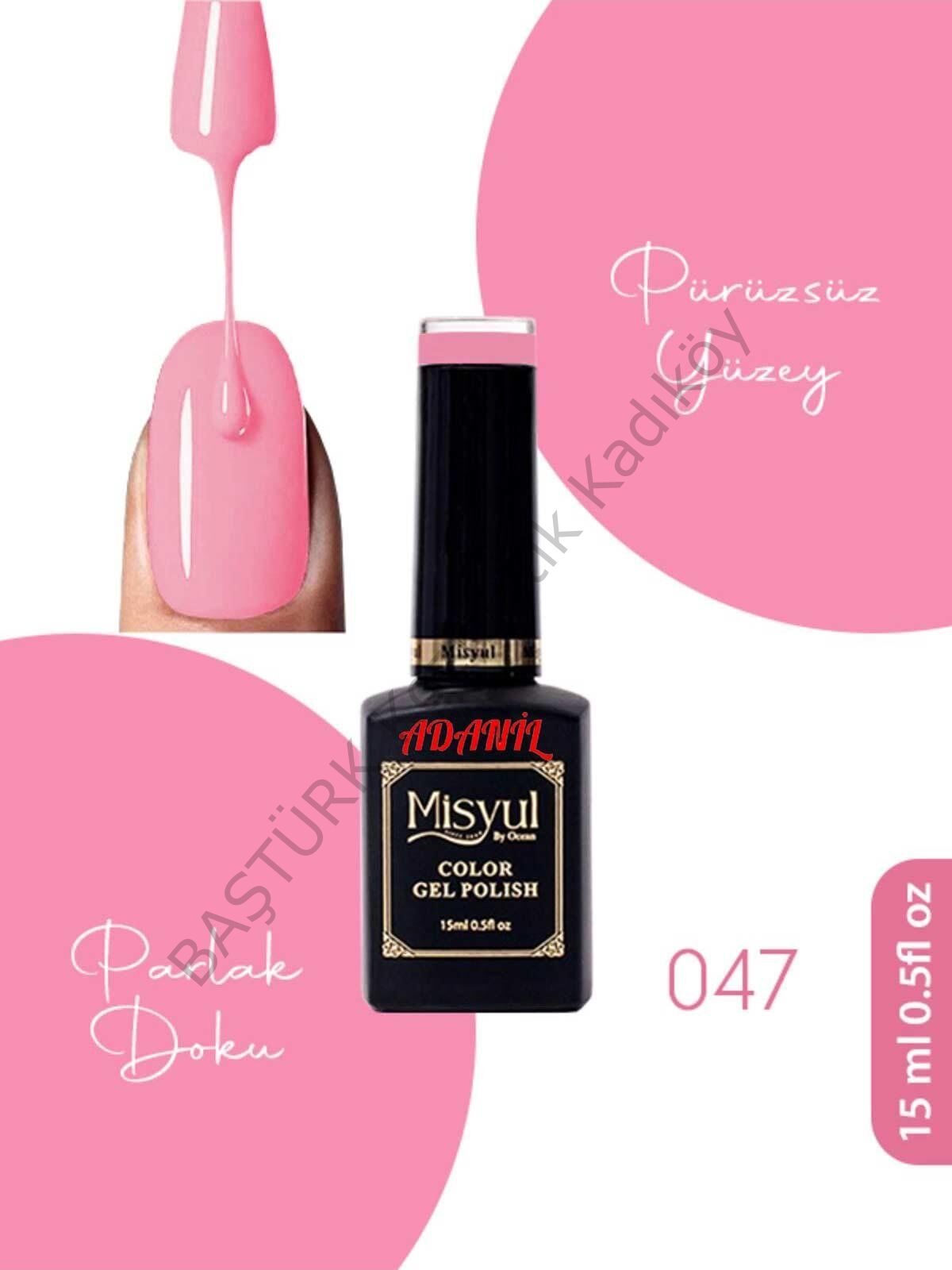 Adanil 15 ml Misyul Profesyonel Kalıcı Oje Mis-047