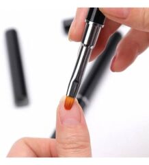 Çift Taraflı Poly Jel Fırça ve Spatulası