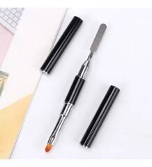 Çift Taraflı Poly Jel Fırça ve Spatulası