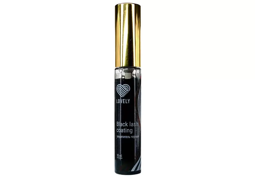 Lovely İpek Kirpik Islak Efekt Solüsyonu Fixator Black Tone