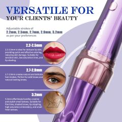 P60 Altın Kalıcı Makyaj Cihazı Yedek Bataryalı RCA Kablo Aparatı Power Supply Kesintisiz İşlem