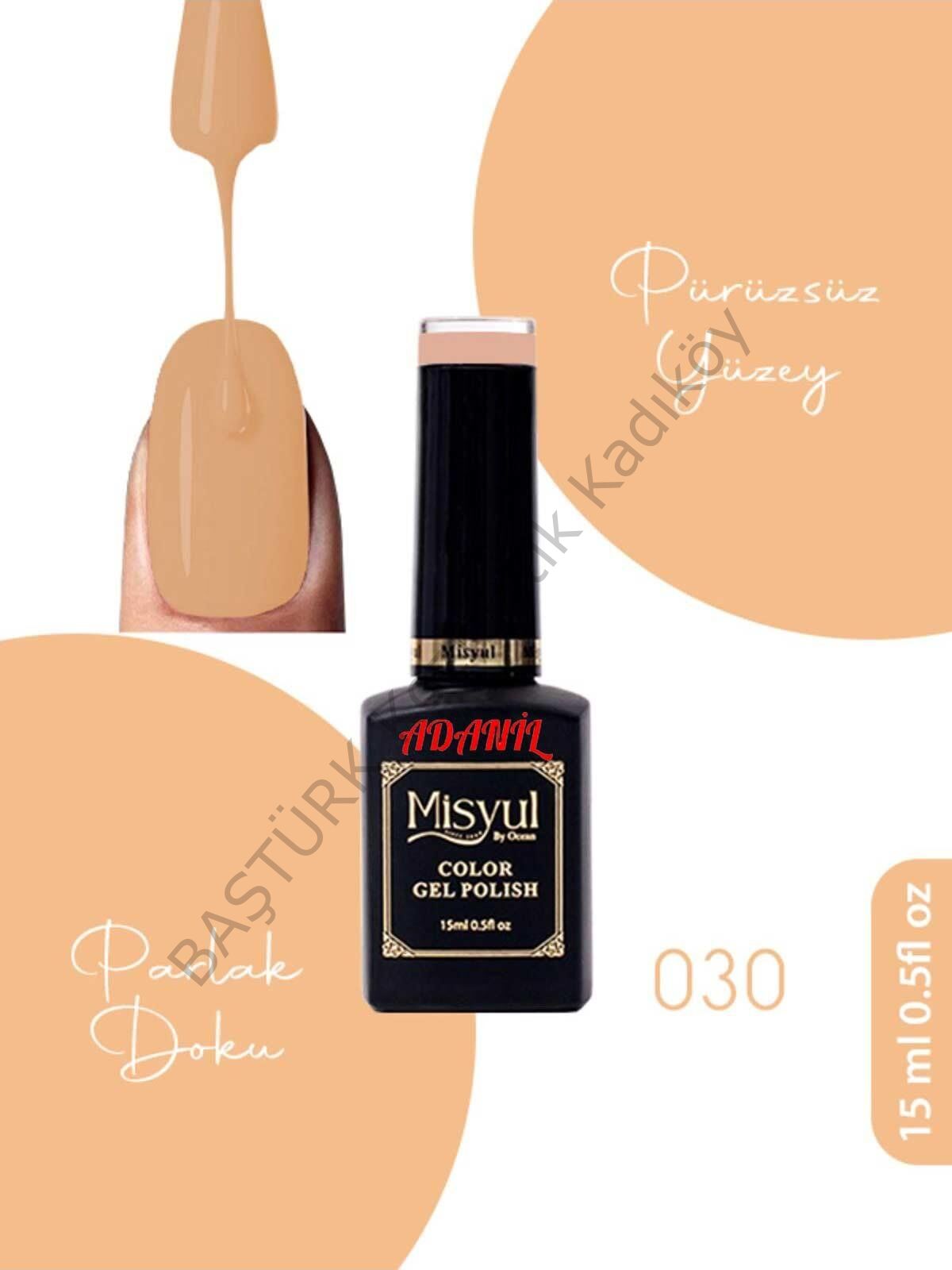 Adanil 15 ml Misyul Profesyonel Kalıcı Oje Mis-030
