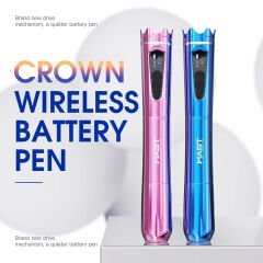 Crown Princess Pembe Kalıcı Makyaj Cihazı Power Supply Kesintisiz İşlem