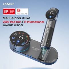 Archer Ultra Profesyonel Dövme Makinesi 4.5 mm Stroke Bluetooh ve MCore Motor