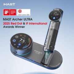 Archer Ultra Profesyonel Dövme Makinesi 4.5 mm Stroke Bluetooh ve MCore Motor
