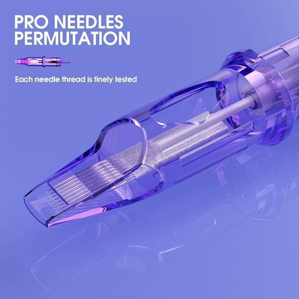 Pro Cartridges 1 Kutu Pro 1007M1 - 0.30 mm - MAST Kartuş Dövme İğnesi