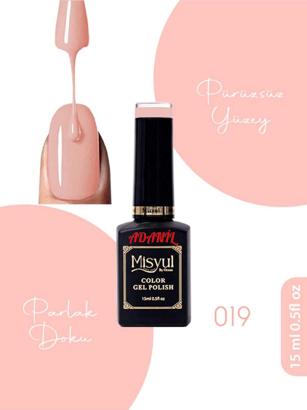 Adanil 15 ml Misyul Profesyonel Kalıcı Oje Mis-019