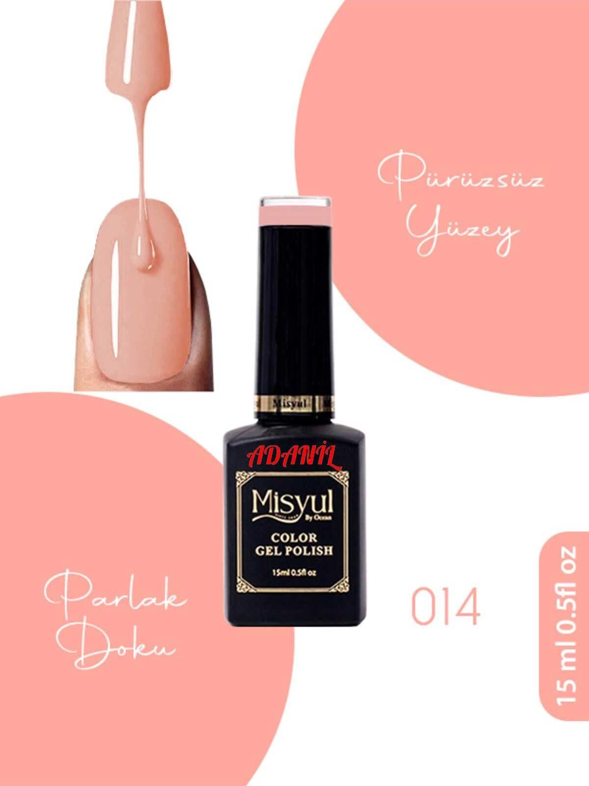 Adanil 15 ml Misyul Profesyonel Kalıcı Oje Mis-014