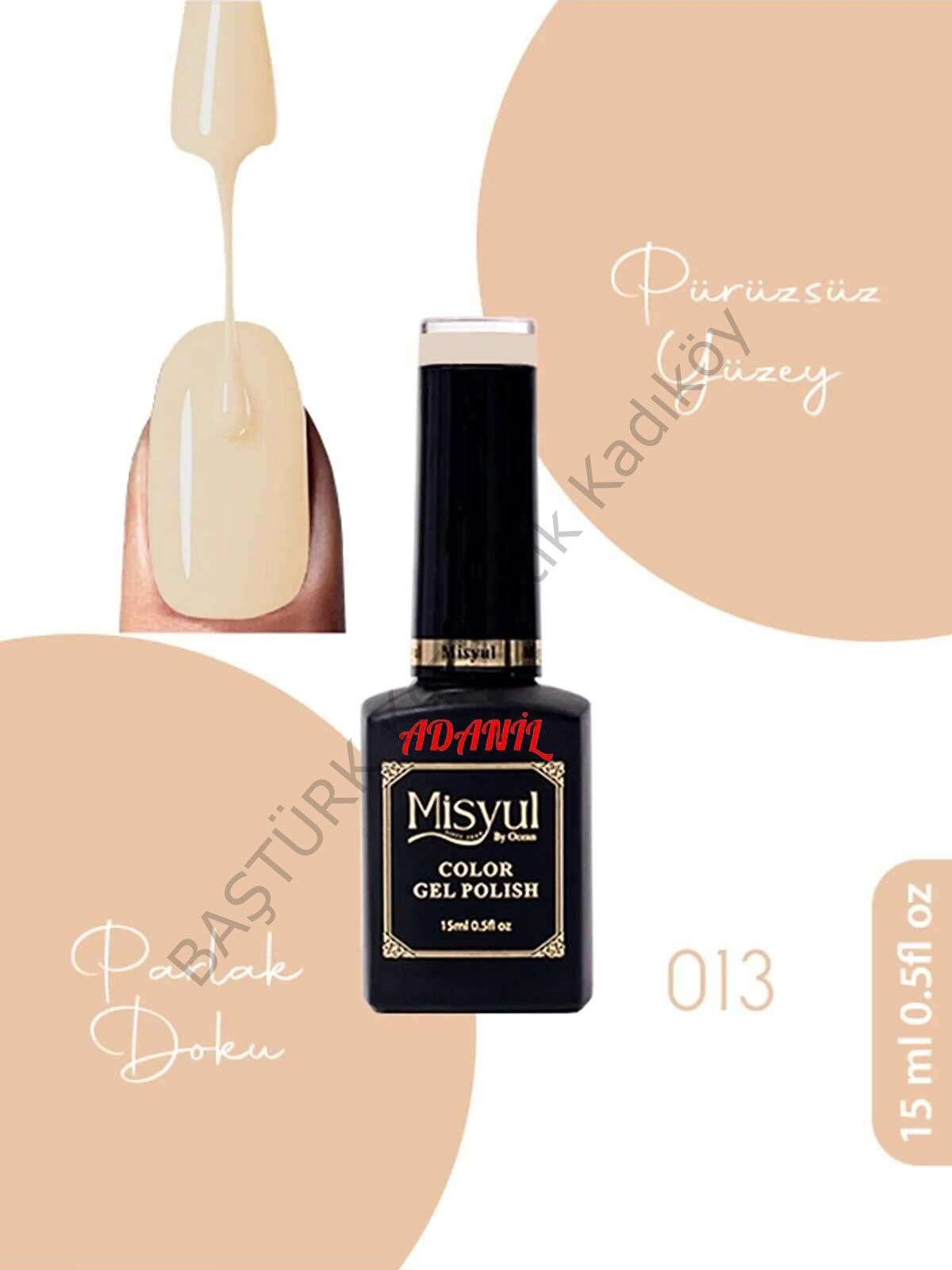 Adanil 15 ml Misyul Profesyonel Kalıcı Oje Mis-013