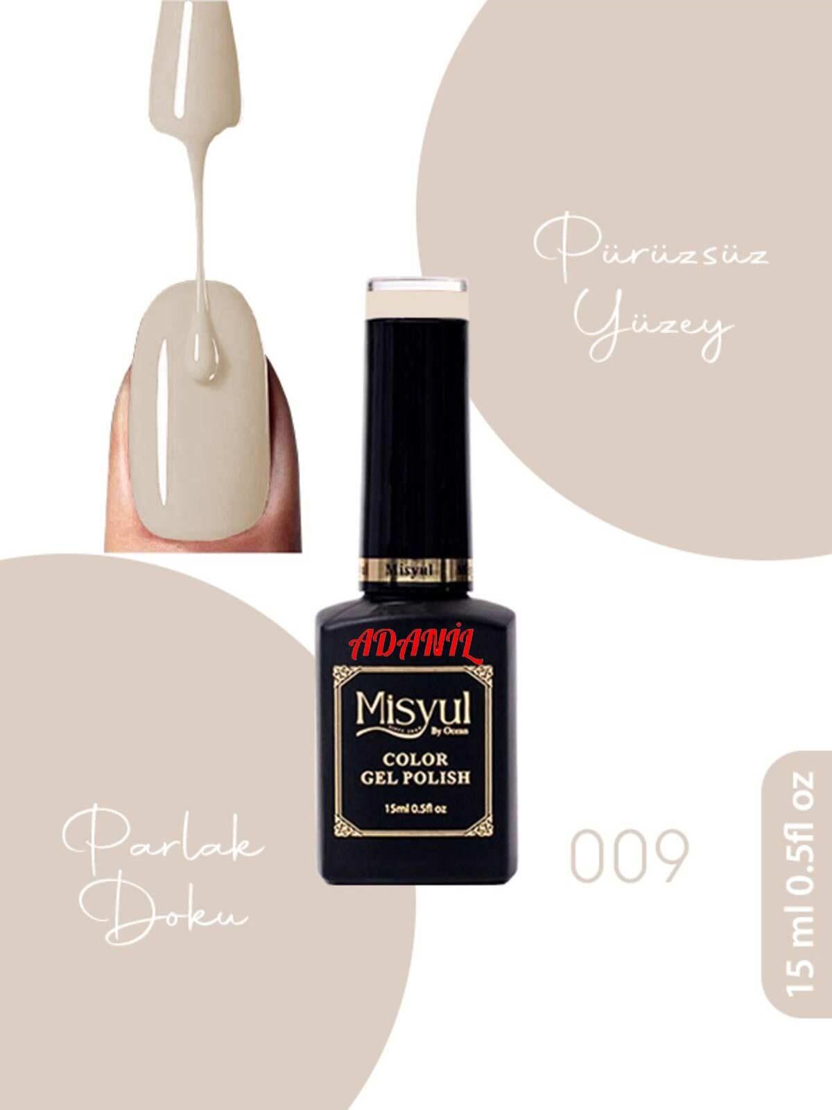 Adanil 15 ml Misyul Profesyonel Kalıcı Oje Mis-009