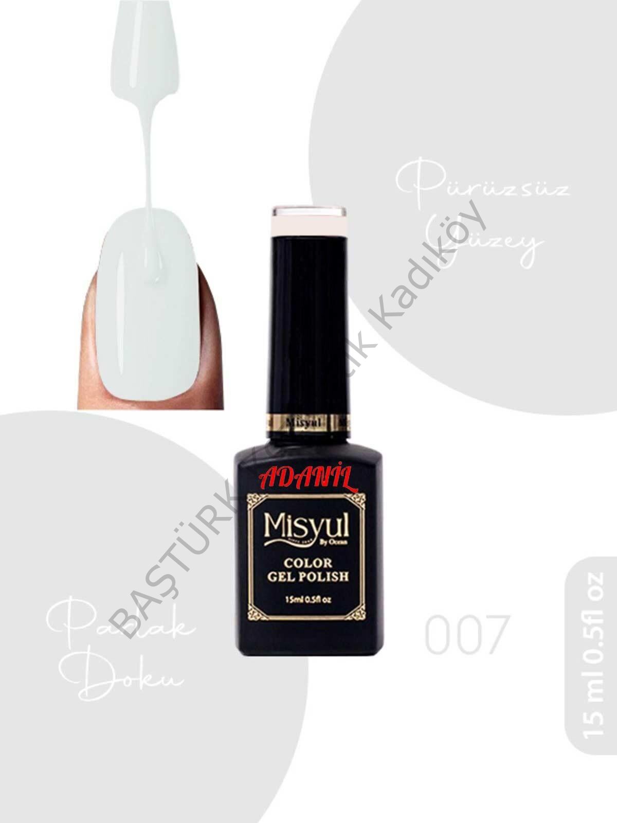 Adanil 15 ml Misyul Profesyonel Kalıcı Oje Mis-007