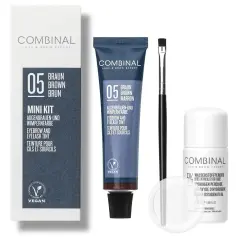 Combinal Kaş Ve Kirpik Vegan Boya Seti No:5 Kahverengi 15ML BOYA 20ML OKSİDAN