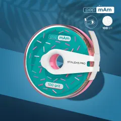 STALEKS EXPERT Donut papmAm Düz Törpüler için Yedek Zımpara 100 Grit