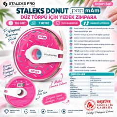 STALEKS EXPERT Donut papmAm Düz Törpü için Yedek Zımpara 150 Grit