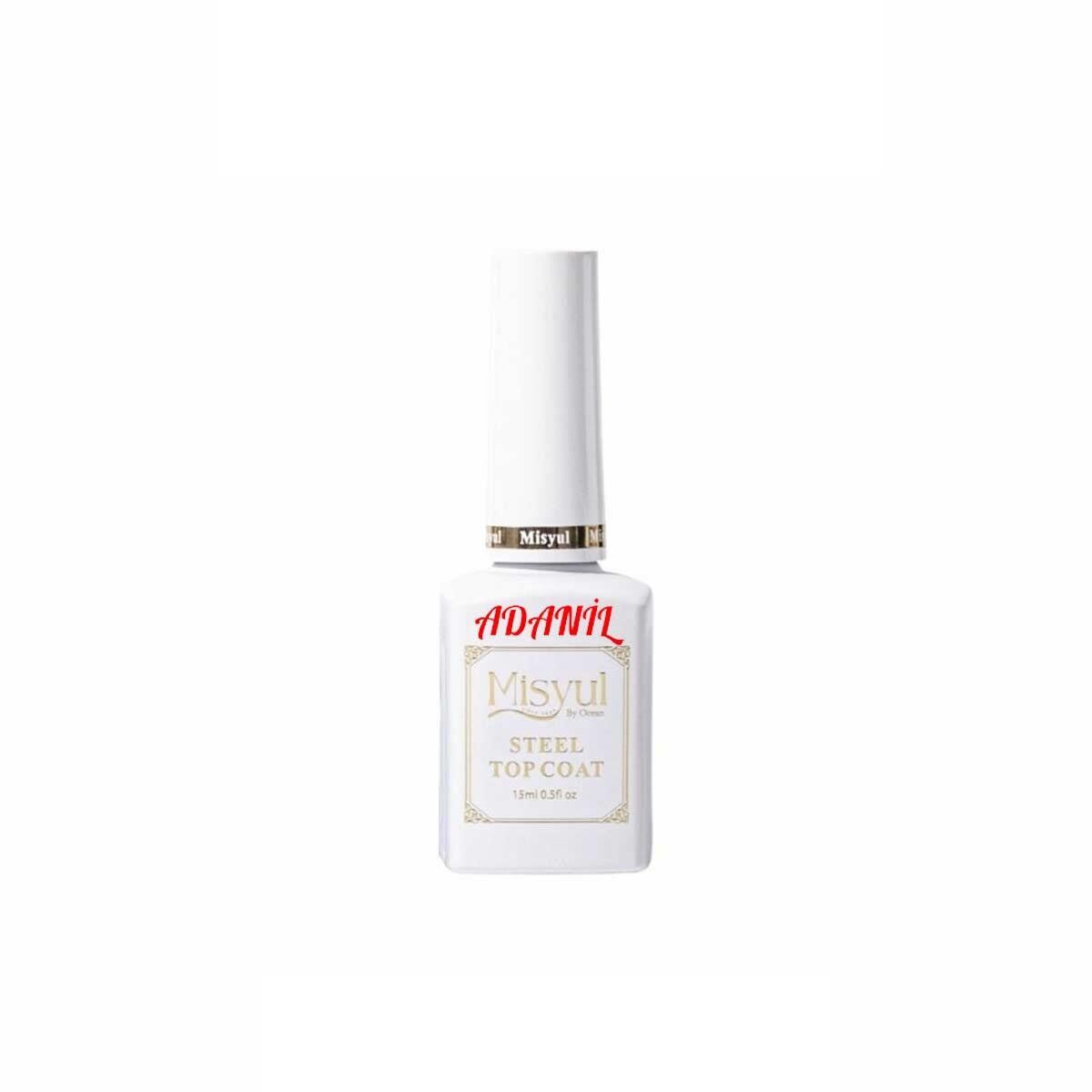 Adanil 15 ml Misyul Profesyonel Steel Parlak Çizilmez Top Coat