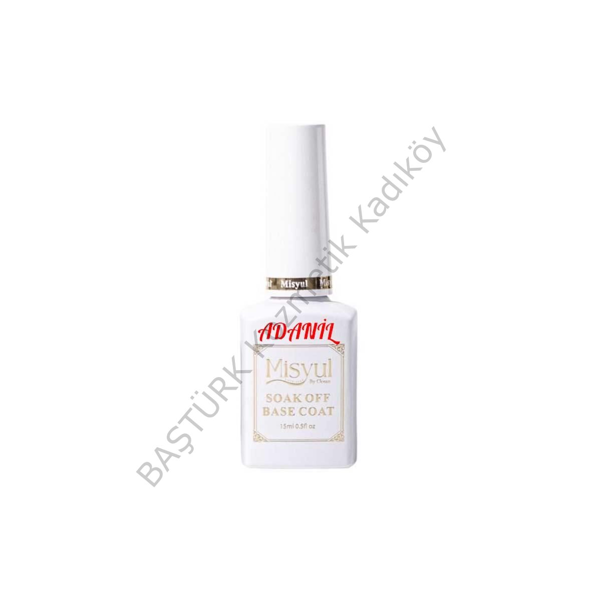 Adanil 15 ml Misyul Profesyonel Soak-Off Güçlü Base Coat