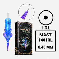 Pro Ocean Hearth Cartridges 1 Kutu 1401 RL - 0.35 mm - Kartuş Dövme ve MAST Kalıcı Makyaj İğnesi